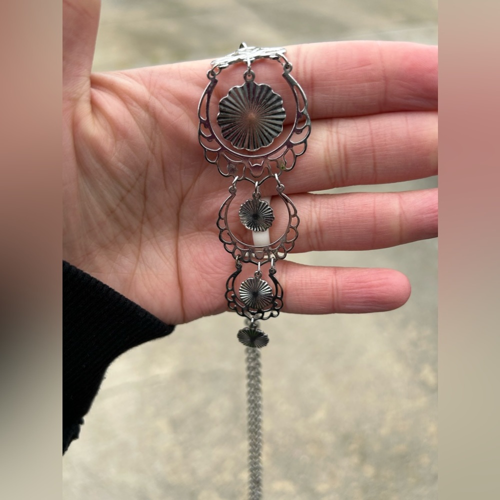Women’s silver chain necklace - Picture 6 of 10